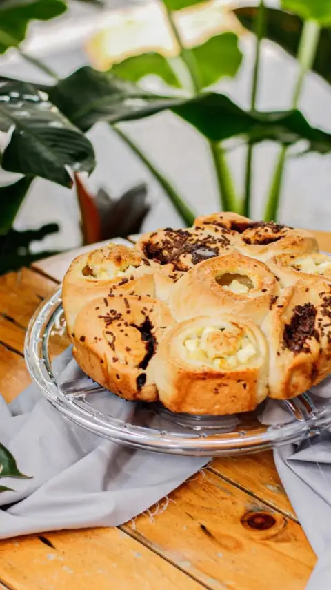 Pan mixto dulce y salado para compartir
